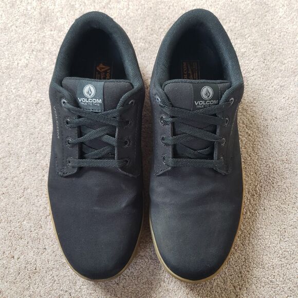 Volcom Composite Toe Sz 9.5 Mens Black Gum Workwear Shoe VM30117 Skateboarding - Picture 7 of 11